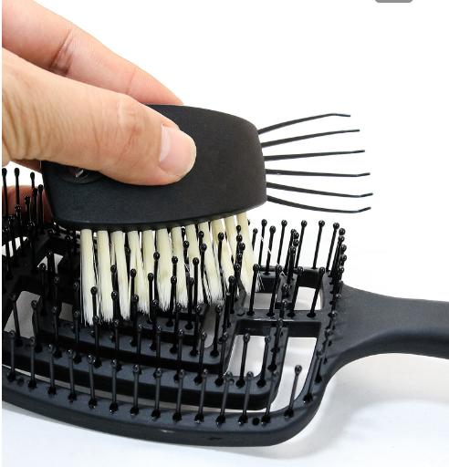 Comb Quick Cleaner curl brush clean hair brush Comb bristles + steel claws for dual functions · Does not damage the teeth of the comb