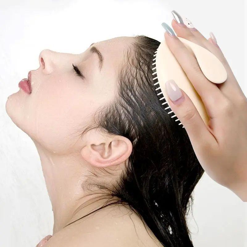 Shampoo Brush, Shampoo Comb,Manual Massage Tools,soft bristle