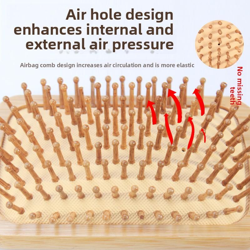 Massage Comb,Hairdressing Comb,Smooth Hair Airbag Comb hair brush seashell hairbrush